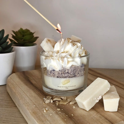 Bougie — Nougat Blanc 160g