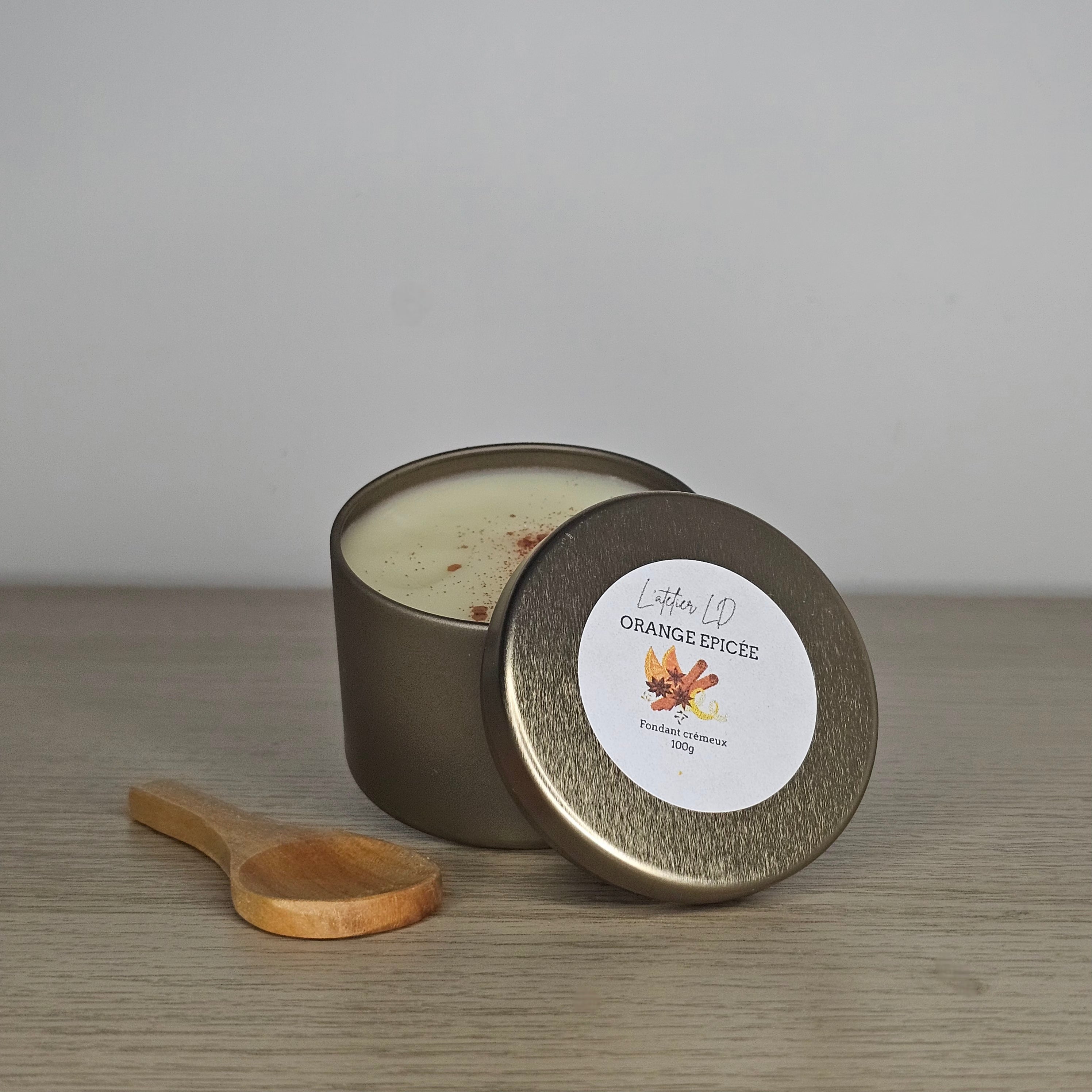 Creamy Fondant – Spicy Orange 100g