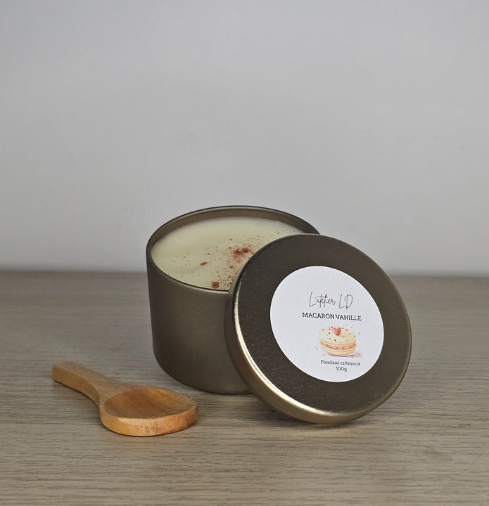 Fondant Crémeux – Macaron Vanille 100g