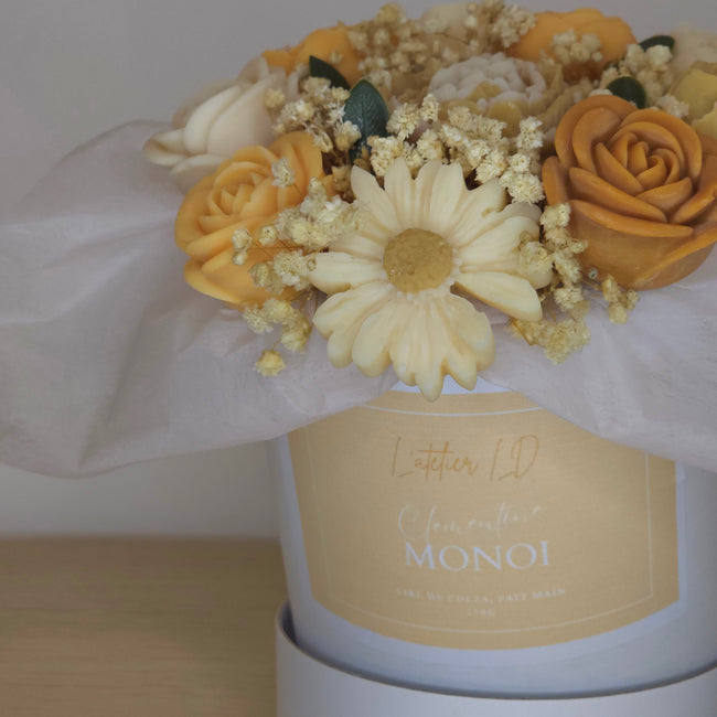 Bouquet de cire — Clémentine Monoï 250g