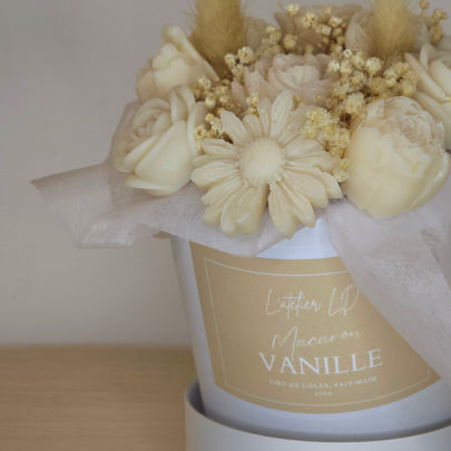 Bouquet de cire — Macaron Vanille 250g
