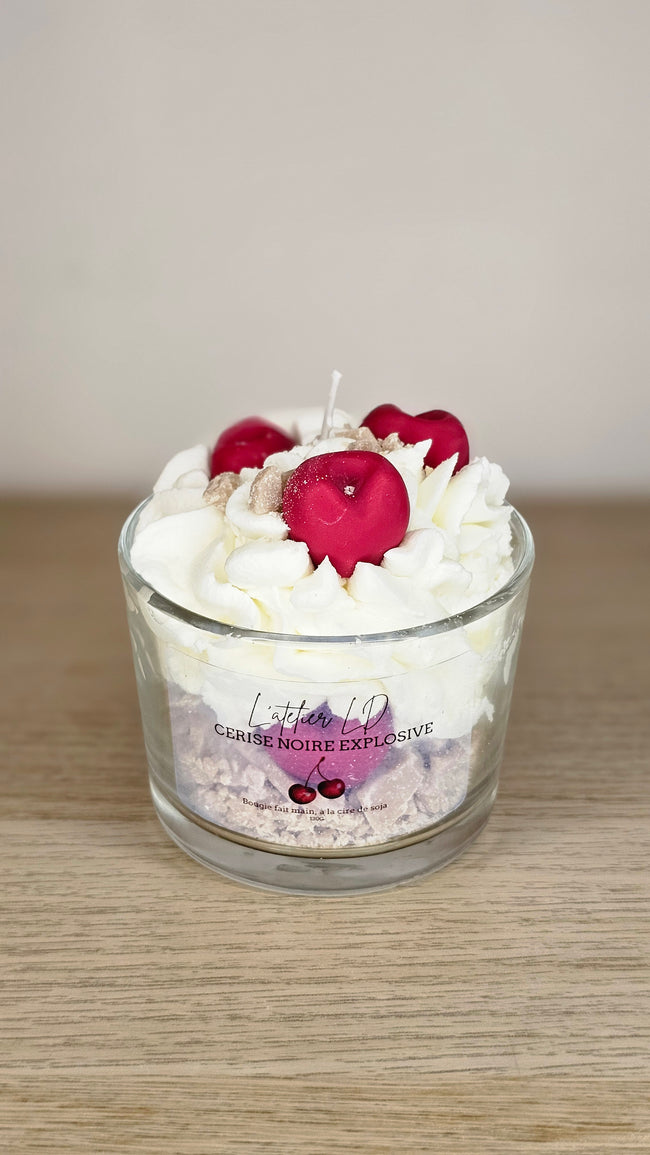 Bougie — Cerise Noire Explosive 130g