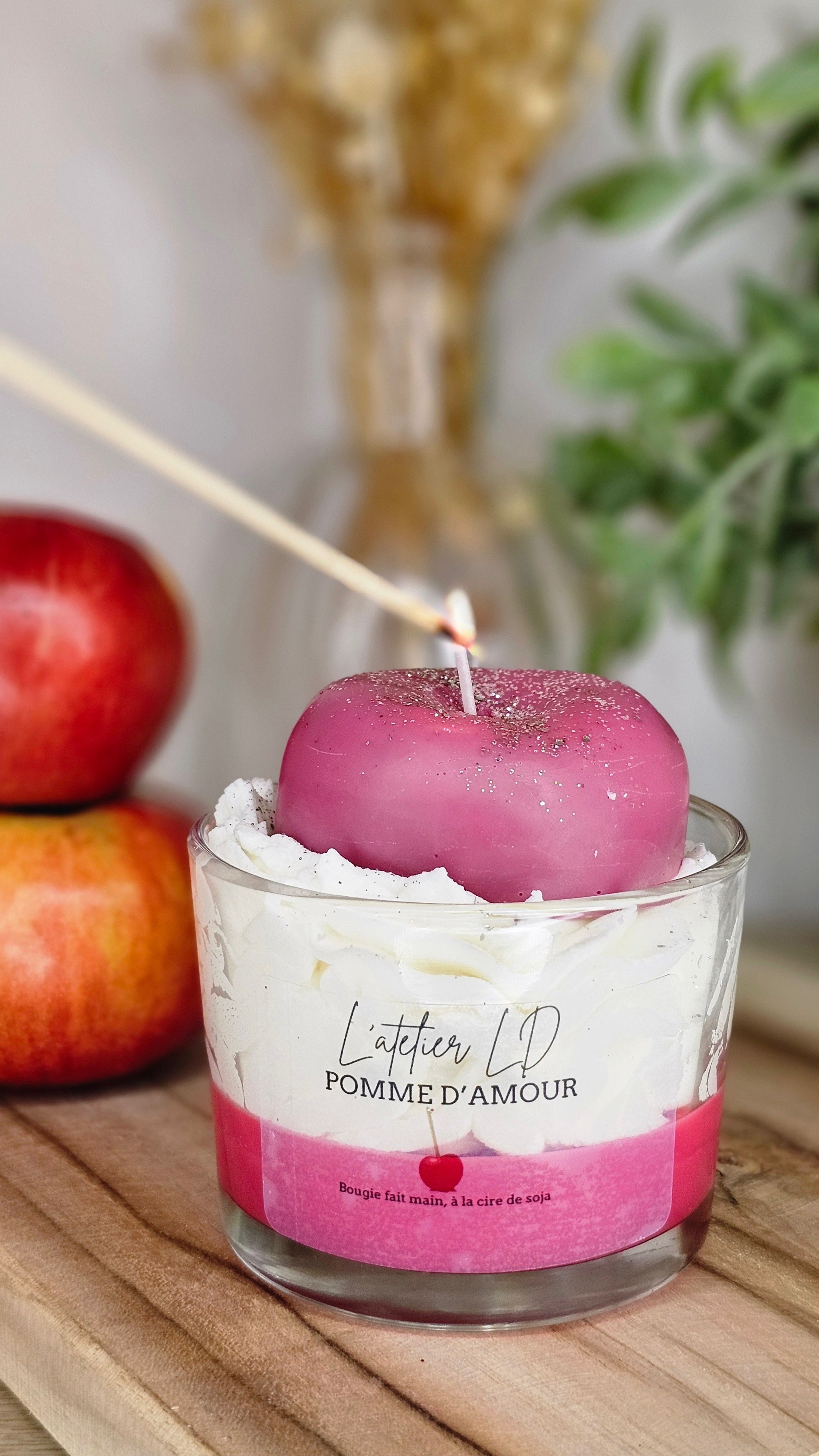 Bougie — Pomme d'Amour 200g