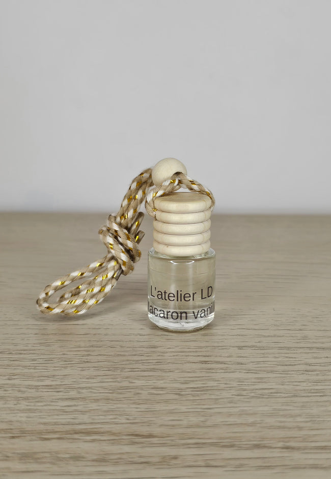 Diffuseur voiture — Macaron vanille 8ml