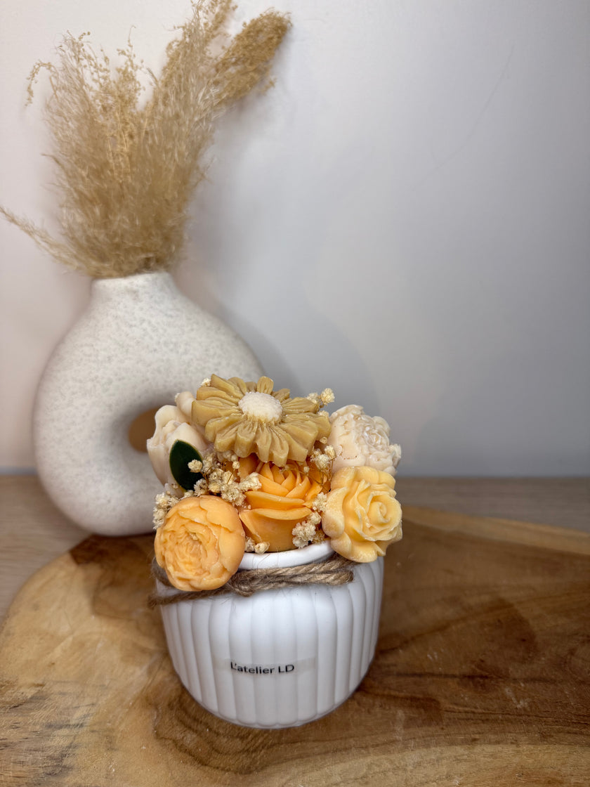 Bouquet de cire — Clémentine Monoï 120g