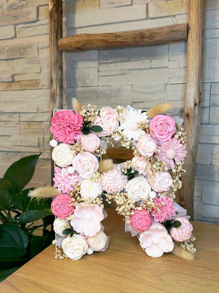 Lettres florales parfumées - R