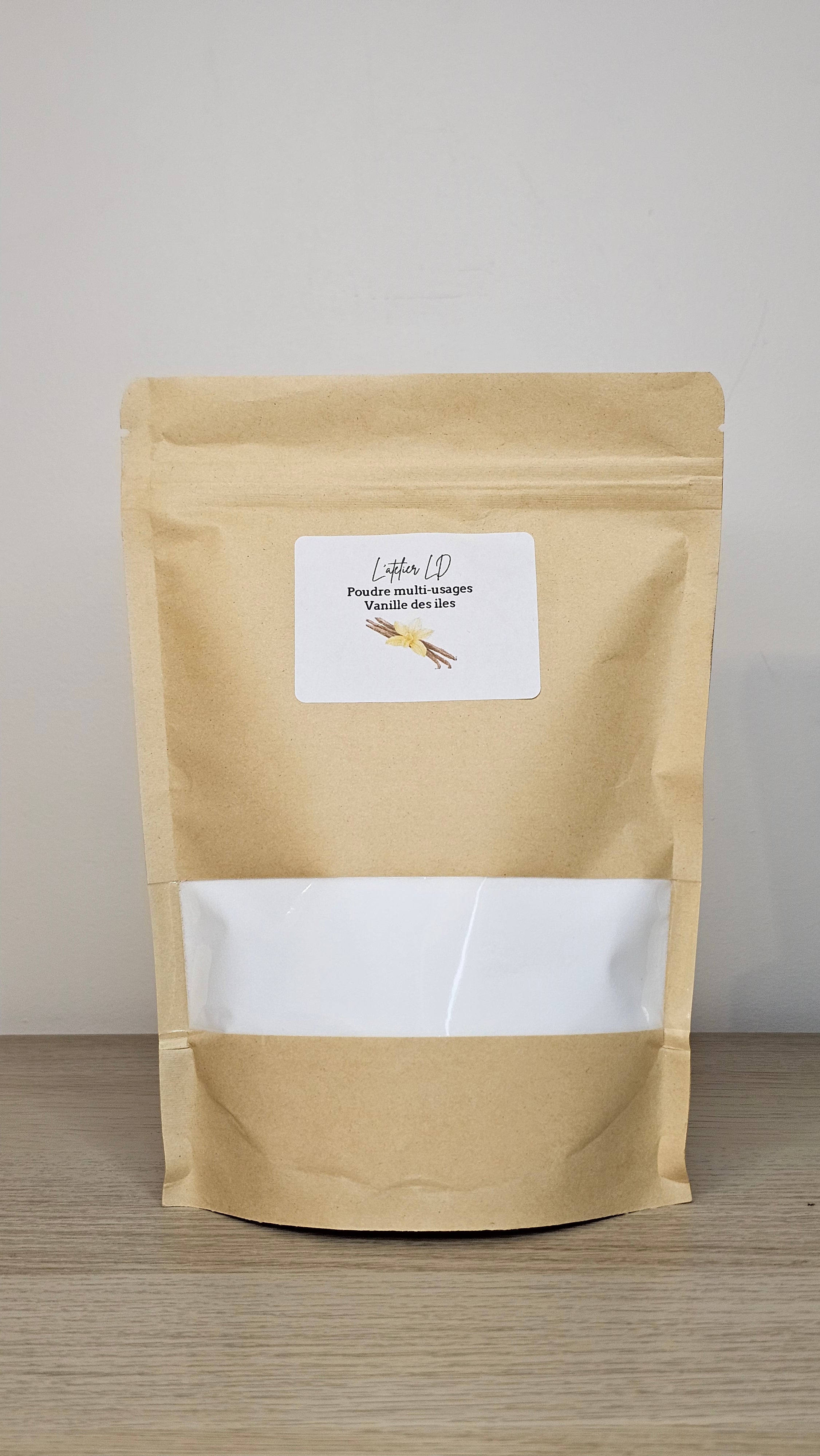Poudre Parfumée Multi-Usage – Vanille des Îles 250g