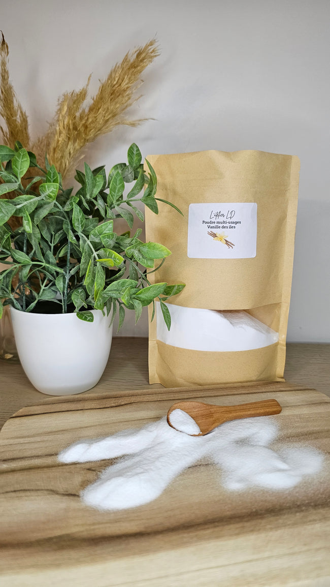 Poudre parfumée multi-usage — Vanille des îles 100g