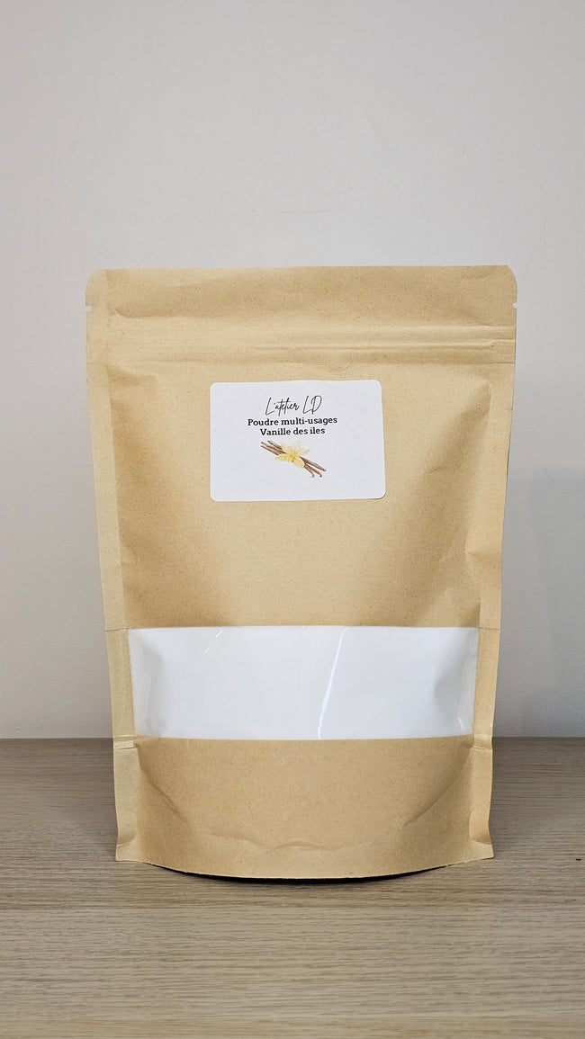 Poudre parfumée multi-usage — Vanille des îles 100g